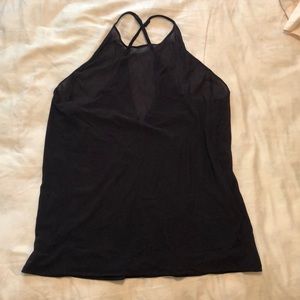 Lululemon flowy black tank